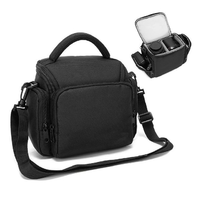 Túi đựng máy ảnh chống nước bền màu đen di động Túi đeo chéo Máy ảnh Túi đeo