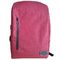 Thời trang Màu hồng Túi xách tay văn phòng Sạc USB Business Laptop Ba lô