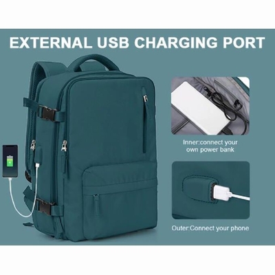Túi đựng máy tính xách tay văn phòng ngoài trời Ba lô thể thao thông thường Daypack 14 inch có cổng USB