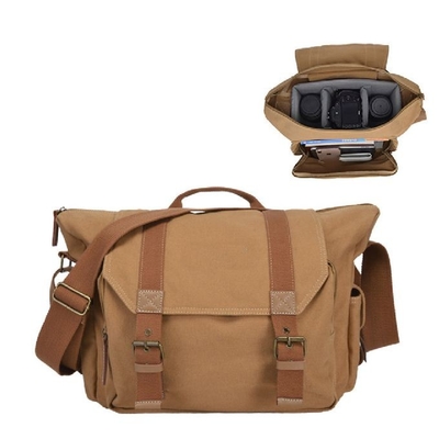 Túi đựng máy ảnh nhẹ chống nước tùy chỉnh Thiết bị kỹ thuật số ngoài trời &amp; Túi vải thô dành cho máy ảnh