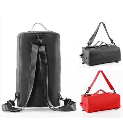 Hành lý du lịch tùy chỉnh màu đen / xám Túi thể thao phòng tập thể dục chống nước