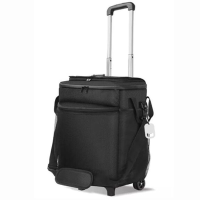 Đen BBQ Cắm trại dã ngoại Xe đẩy cách nhiệt Túi nylon chống thấm nước