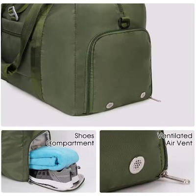 Gym Duffel Bag với giày túi ướt Khu vực Xách tay qua đêm túi cuối tuần