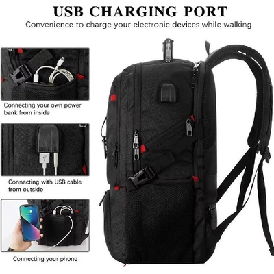 Túi thể dục thể thao tùy chỉnh Hỗn hợp với bộ phận giày USB