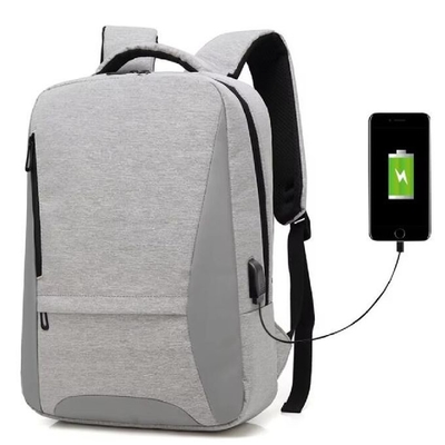 Túi kinh doanh chống thấm Mochila trường đại học Mochila với USB cho du lịch đi bộ đường dài