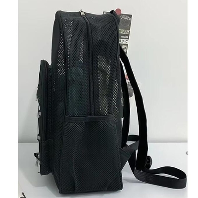 Thời trang Unisex Học sinh Mochila Mesh School Bag Mùa hè Mesh bãi biển Mochila