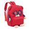 Cô gái trẻ em túi đi học màu đỏ ba lô trẻ em thích hợp cho cuộc sống trường học hàng ngày