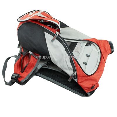 Màu đen với giọng cam túi thể thao ngoài trời có chống nước Nylon Logo tùy chỉnh lý tưởng cho thể thao thể thao và giải trí ngoài trời