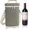Túi làm mát rượu cách nhiệt bên ngoài bằng Polyester 600D có thể thu gọn