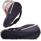 Túi đựng vợt tennis bằng vải polyester 600D với dây đeo vai có đệm và tay cầm Tote